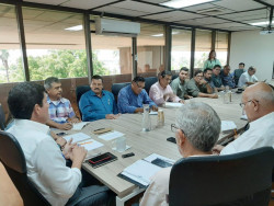 Instalan mesa de trabajo para la regulación de los drenes Bacurimí, Cedritos y Caimanero
