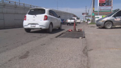 Ubica Ayuntamiento alrededor de 100 alcantarillas en malas condiciones