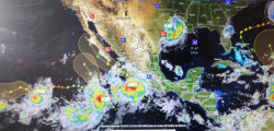 Se pronostica que tormenta tropical "Lorena" evolucione a huracán
