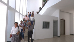 Realizan simulacro de sismo en palacio municipal