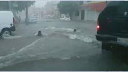 Restablece servicio la CFE  tras afectaciones por lluvias