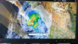 "Lorena" se intensifica otra vez a huracán categoría 1