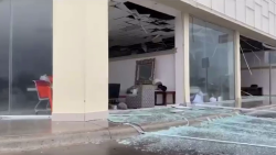 Destrozos ocasionados por "Narda"