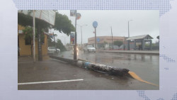 LLuvias de hasta 90 milímetros y rachas de viento de 90 kilómetros por hora generó Narda en Sinaloa