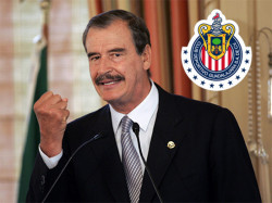 Según Google Vicente Fox es dueño de Chivas, será?