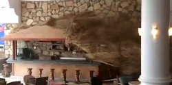 Leves afectaciones se presentaron en hoteles de Mazatlán por “Narda”