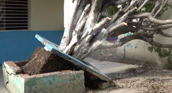 Primaria “Lázaro Cárdenas” lleva 3 días sin luz por “Narda”