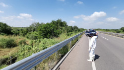 Encuentran restos óseos a un costado de la carretera México 15