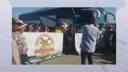 Viajan mas de 100 productores a la Ciudad de México para exigir mas recursos al campo