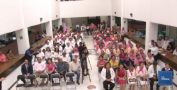Hacen evento conmemorativo al Día de la Sensibilización contra el cáncer de mama
