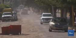 Habitantes afectados con la calle Lago Superior exigen a autoridades arreglarla