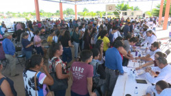 Llevan brigada integral al poblado 5