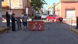 Cierran calles por primer informe del Químico