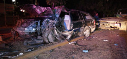 Accidente deja con lesiones graves a conductor