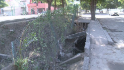 Parque en San Benito sigue igual, con barda dañada