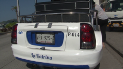 La "Katrina", se paseo por el malecón de Mazatlán