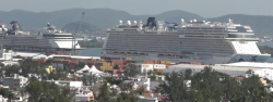 Suman 5 los cruceros que llegan a Mazatlán en la semana