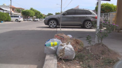Foco de infección la basura acumulada en la colonia Las Vegas