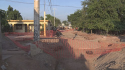 Realizan obras del arroyo del piojo
