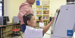 Siguen utilizando urnas electrónicas en escuelas