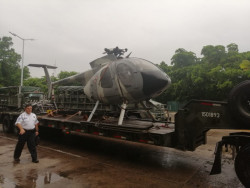 Llega comboy para la exposición de ''La Gran Fuerza de México''
