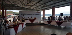 Realizan sesión solemne de cabildo en Topolobampo
