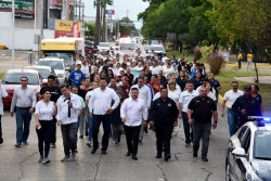 Se realizo en Ahome la primera marcha “Por una reinserción social exitosa”