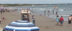 Hasta 2 mil bañistas por día recibió la Isla de la Piedra en fin de semana