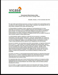 Apoyarán empresarios a familia de fallecido en construcción
