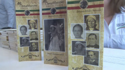 Pretenden llevar el libro Mi Constitución a nivel básico
