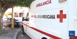 Resulta con fractura peatón arrollado por ambulancia