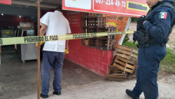 Herido de bala resulto empleado de negocio