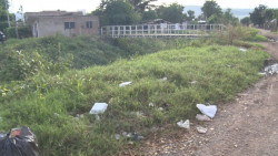 En pésimas condiciones arroyo en la colonia el Pípila