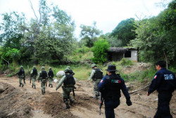 Operativo en Mocorito para ubicar a grupos armados