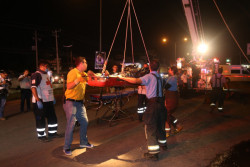 Participa la SSP en rescate de trabajadores de la construcción