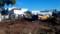 Retoman trabajos del colector Rubí