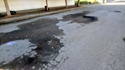 Sin atender baches en el Fraccionamiento Nueva Galicia