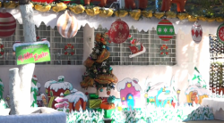 Primaria Ford 31 “Lázaro Cárdenas”, luce como toda una “Villa Navideña”