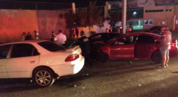 Fuerte carambola se registra en Av. Colosio