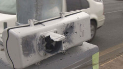 Durante el festejo de "Año Nuevo" disparan contra cámaras de vigilancia en Culiacán