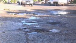 Se mantienen las brigadas de bacheo en Culiacán