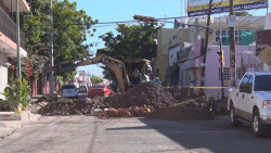 Recursos de CAPUFE son los que se invierten en colector de la calle Sepúlveda