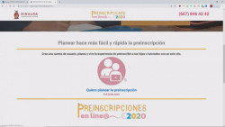 Detectan errores en datos de padres de familia en proceso de preinscripción en línea