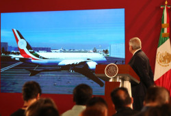 Regresa el Avión Presidencial, no se vendió