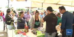 Realizan la catorceava caravana comunitaria en la Esperanza Tiznado