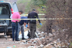 Encuentran cuerpo quemado