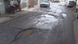 Baches en el fraccionamiento Acueducto