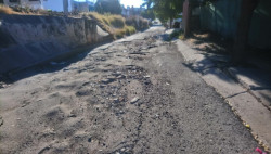 Destruida la Avenida Las Fuentes