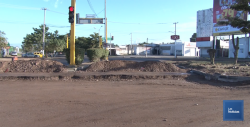 Vecinos del sur de la ciudad piden que se agilicen los trabajos del crucero de la calle 300 y michoacán.