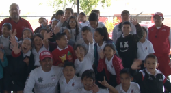 Escuadrón de Salvamento comparte medidas de seguridad con menores de primaria